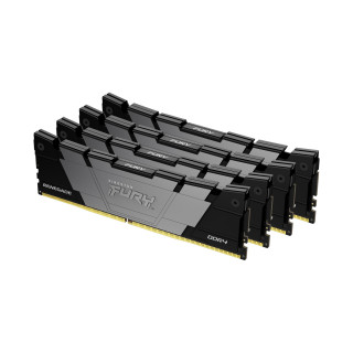 Kingston Technology FURY 32 Go 3200 MT/s DDR4 CL16 DIMM (Kits de 4) Renegade Black