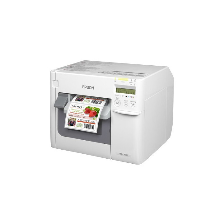 Epson TM-C3500 imprimante pour étiquettes Jet d'encre Couleur 720 x 360 DPI 103 mm/sec Avec fil Ethernet/LAN