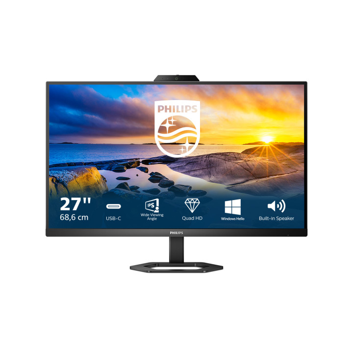 Philips 5000 series 27E1N5600HE/00 écran plat de PC 68,6 cm (27") 2560 x 1440 pixels Quad HD LCD Noir