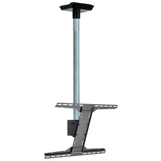 Peerless MOD-FPSKIT200-CPF montage des affichages de messages 190,5 cm (75") Noir, Chrome