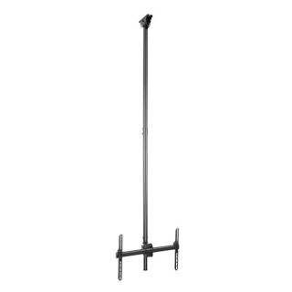 StarTech.com Support TV au Plafond - Support Universel pour Écran Unique avec Mât Télescopique Réglable - Inclinable/Pivota