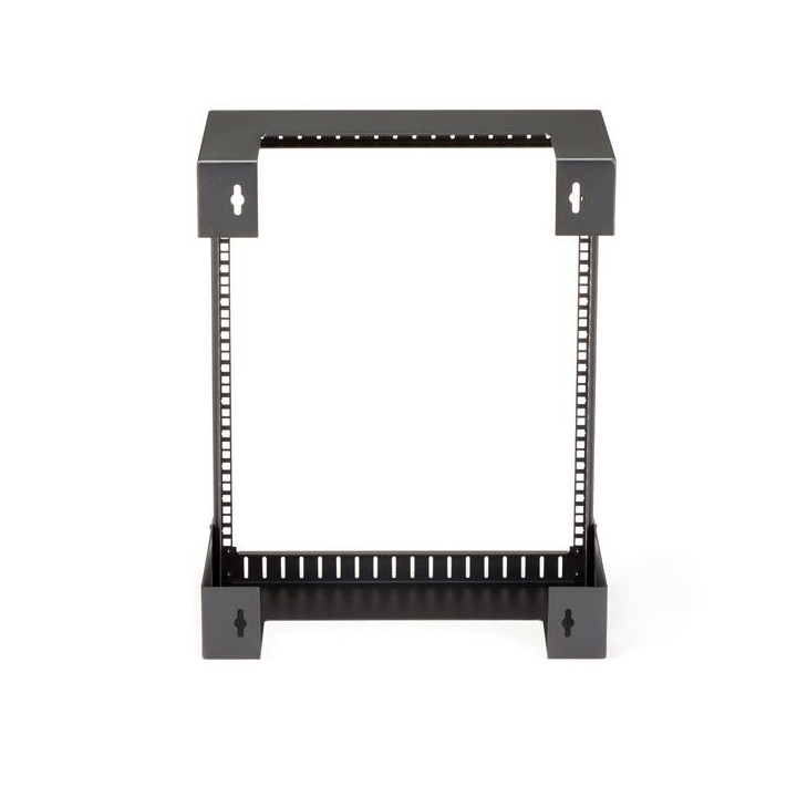 StarTech.com Rack Réseau Mural 12U à 2 Montants, Rack Serveur 19" à Cadre Ouvert, Profondeur 12", Rack de Données Mural pou