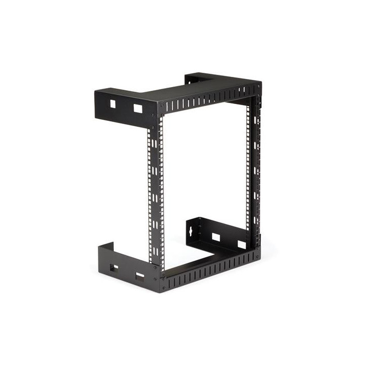 StarTech.com Rack Réseau Mural 12U à 2 Montants, Rack Serveur 19" à Cadre Ouvert, Profondeur 12", Rack de Données Mural pou