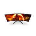 AOC G2 CU34G2XE/BK LED display 86,4 cm (34") 3440 x 1440 pixels Wide Quad HD LCD Noir, Rouge