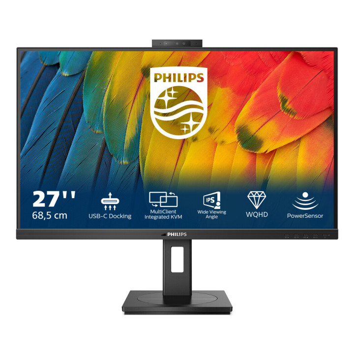 Philips 5000 series 27B1U5601H/00 LED display 68,6 cm (27") 2560 x 1440 pixels Quad HD LCD Noir