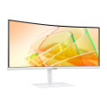 Samsung S65TC écran plat de PC 86,4 cm (34") 3440 x 1440 pixels UltraWide Quad HD LED Blanc