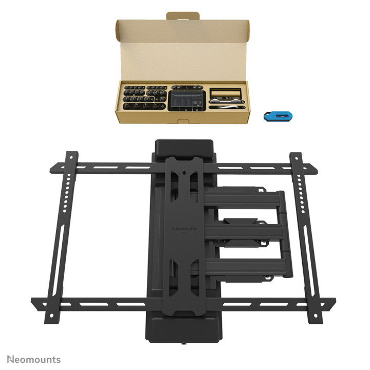 Neomounts WL40S-910BL16 Support de pilier pour écran 40-70" - orientable - diam. 25-100 cm