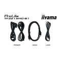 iiyama ProLite TF3215MC-B2 écran plat de PC 81,3 cm (32") 1920 x 1080 pixels Full HD LED Écran tactile Kiosque Noir