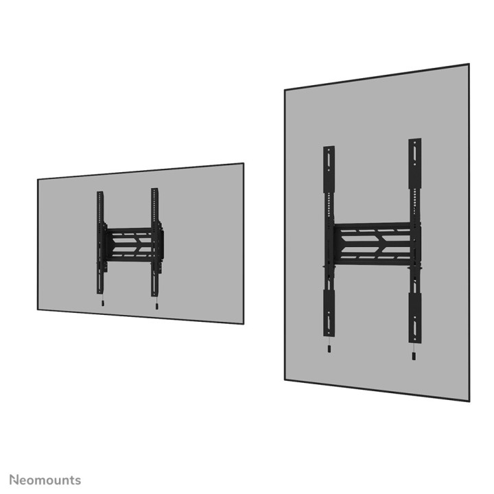Neomounts WL30S-950BL19 Support mural robuste pour écran 55-110" - fixe - verrouillable - paysage et portrait