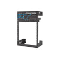 StarTech.com Rack Réseau Mural 15U à 2 Montants, Rack Serveur 19" à Cadre Ouvert, Profondeur 12", Rack de Données Mural pou