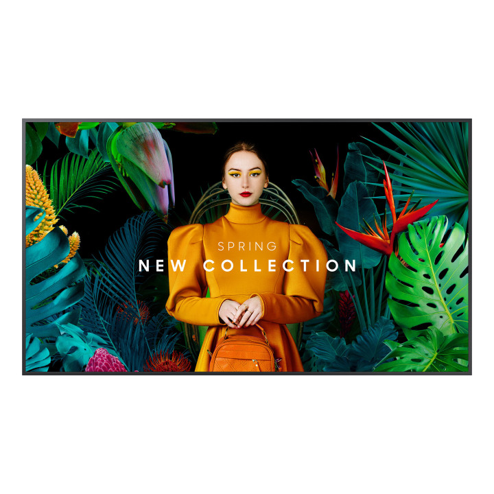 Samsung QH43C Écran plat de signalisation numérique 109,2 cm (43") LCD Wifi 700 cd/m² 4K Ultra HD Noir Intégré dans le pro