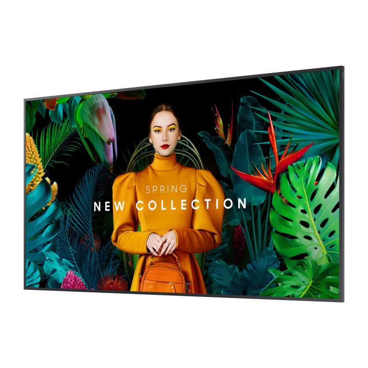 Samsung QH43C Écran plat de signalisation numérique 109,2 cm (43") LCD Wifi 700 cd/m² 4K Ultra HD Noir Intégré dans le pro