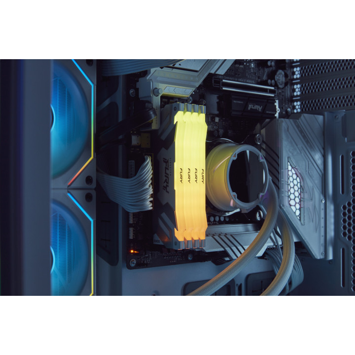 Kingston Technology FURY 48 Go 6400 MT/s DDR5 CL32 DIMM (Kits de 2) Renegade RGB XMP