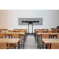 Neomounts ADM-875BL2 Adaptateur double écran 42-65"