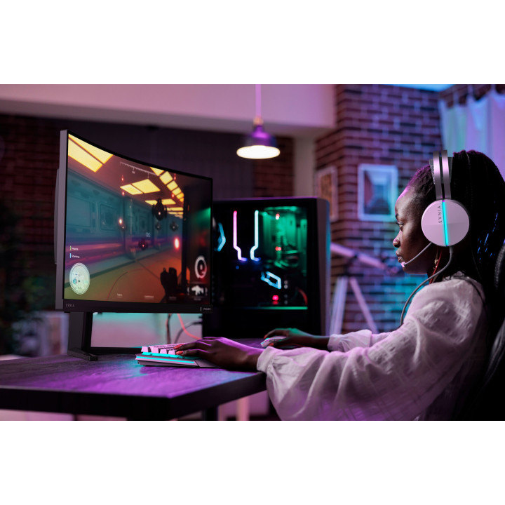 Philips Evnia 5000 32M2C5500W/00 écran plat de PC 80 cm (31.5") 2560 x 1440 pixels Quad HD LCD Noir