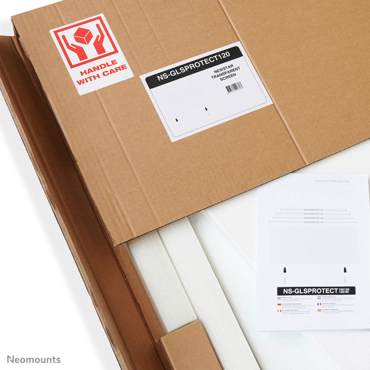 Neomounts NS-GLSPROTECT100 Écran de sécurité en verre trempé - l100 cm