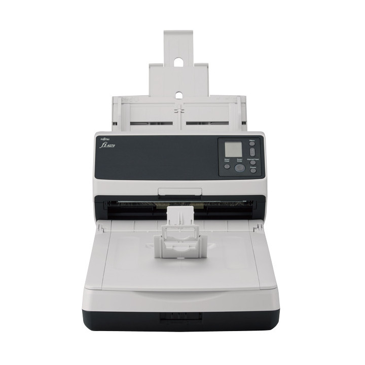 Fujitsu fi-8270 Numériseur chargeur automatique de documents (adf) + chargeur manuel 600 x 600 DPI A4 Noir, Gris