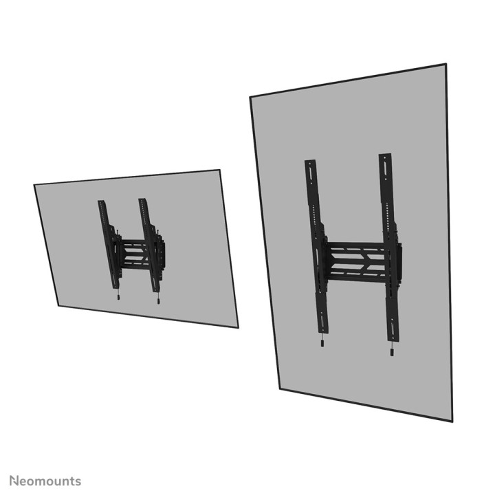 Neomounts WL35S-950BL19 Support mural robuste pour écran 55-110" - inclinable - verrouillable - paysage et portrait