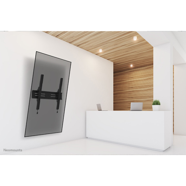 Neomounts WL35S-950BL19 Support mural robuste pour écran 55-110" - inclinable - verrouillable - paysage et portrait
