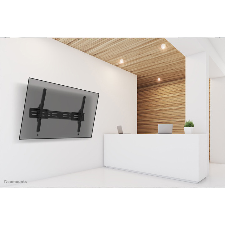 Neomounts WL35S-950BL19 Support mural robuste pour écran 55-110" - inclinable - verrouillable - paysage et portrait