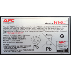 APC RBC7 Cartouche de remplacement de batterie (originale)