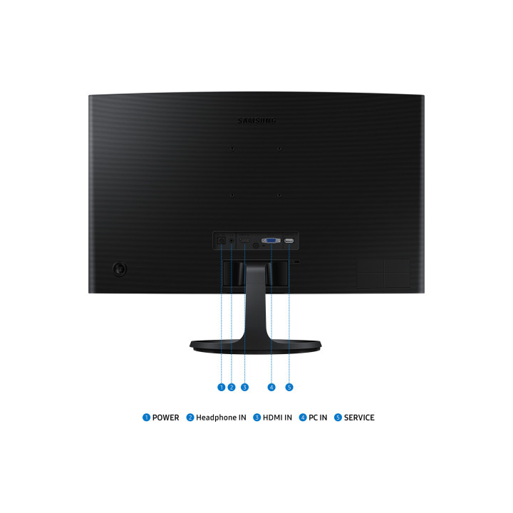 Samsung S36GD écran plat de PC 61 cm (24") 1920 x 1080 pixels Full HD LCD Noir