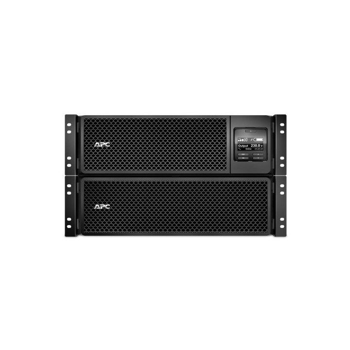 APC Smart-UPS On-Line SRT10KRMXLI - 10 kW/VA, 6x C13 + 4x C19 + sortie monophasée câblée, montable en rack, NMC intégré