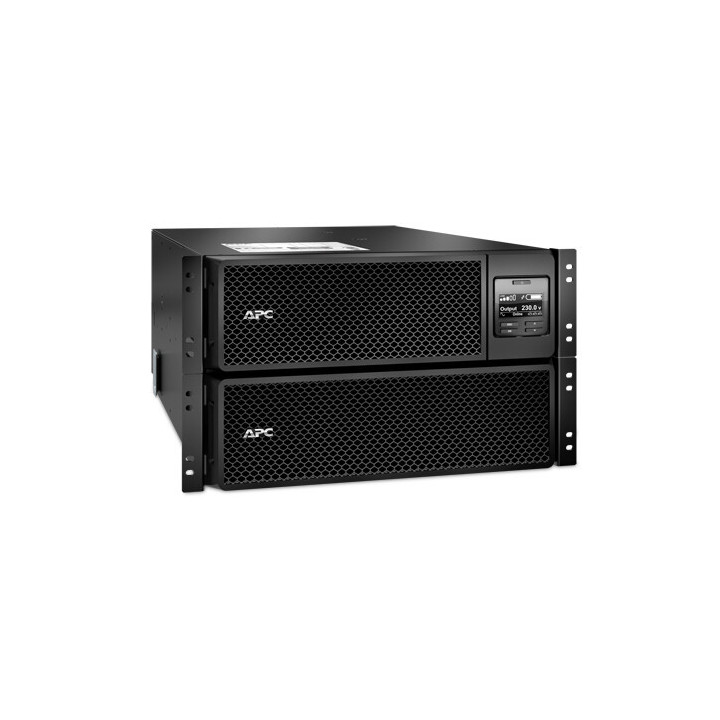 APC Smart-UPS On-Line SRT8KRMXLI - 8kW/VA, 6x C13 + 4x C19 + sortie monophasée câblée, montable en rack, NMC intégré