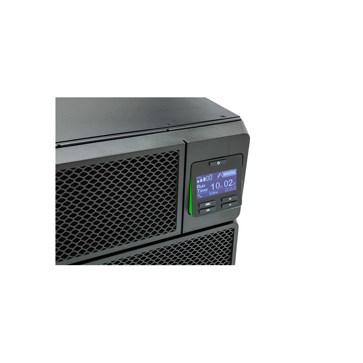 APC Smart-UPS On-Line SRT8KRMXLI - 8kW/VA, 6x C13 + 4x C19 + sortie monophasée câblée, montable en rack, NMC intégré