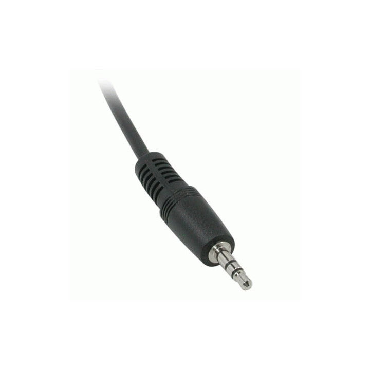 C2G 3.5 mm - 3.5 mm 1m M/M câble audio 3,5mm Noir