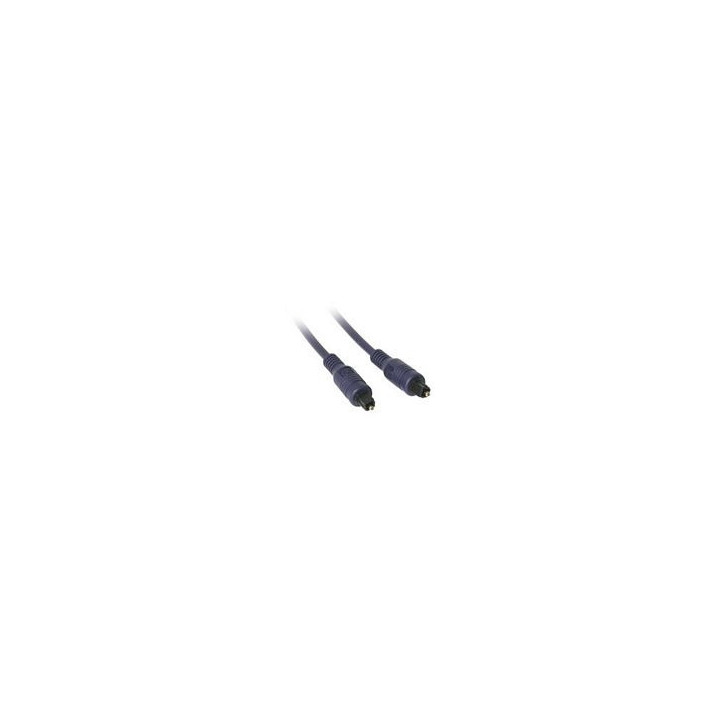 C2G 0.5m Velocity Toslink Optical Digital Cable câble audio 0,5 m Noir