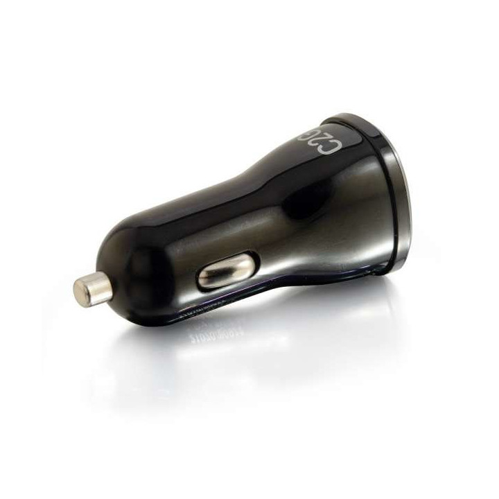 C2G Chargeur voiture intelligent USB 2 ports. sortie 2,4 A