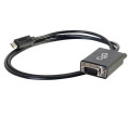 C2G USB2.0-C/DB9 carte et adaptateur d'interfaces