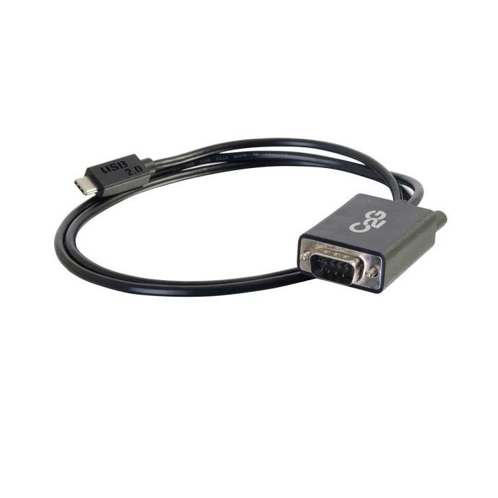 C2G USB2.0-C/DB9 carte et adaptateur d'interfaces