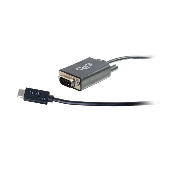 C2G USB2.0-C/DB9 carte et adaptateur d'interfaces