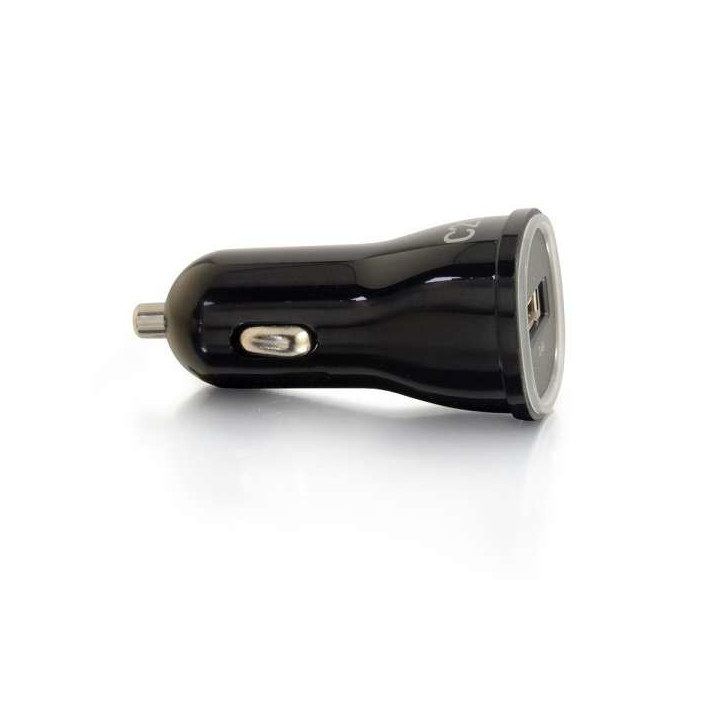 C2G Chargeur voiture USB 1 port USB, sortie 2,4 A