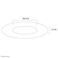 Neomounts FPMA-CRW6 Rosace encastrable au plafond - diam. 60 mm