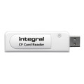 Integral INCRCF lecteur de carte mémoire USB 2.0 Blanc