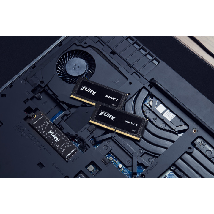 Kingston Technology FURY DDR5 SODIMM Impact PnP CL40 32 Go 5 600 MT/s