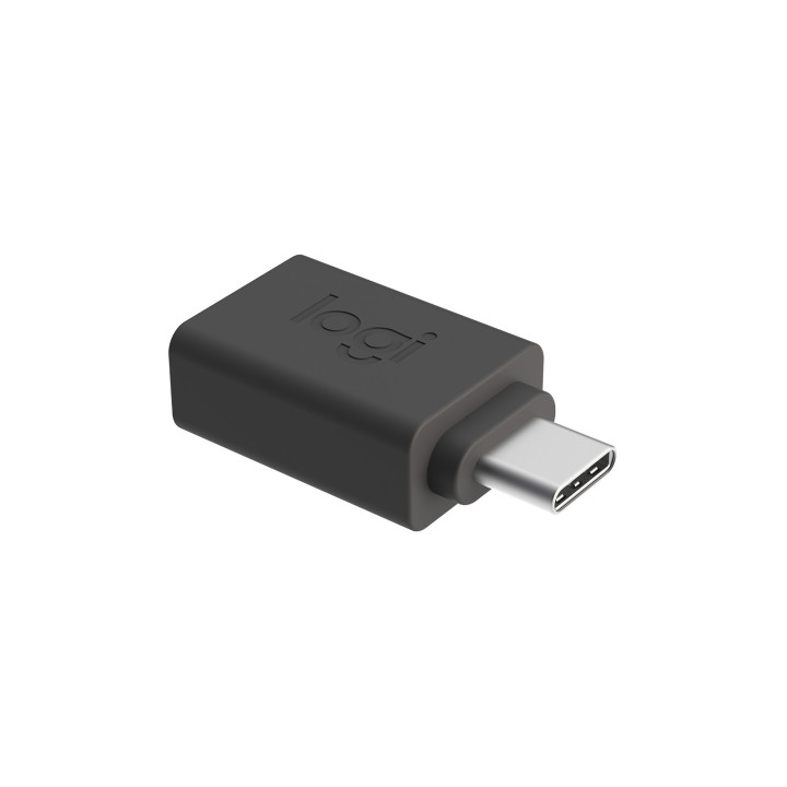 Logitech 956-000005 changeur de genre de câble USB C USB A Graphite