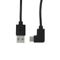 StarTech.com Câble de Charge USB-A vers USB-C de 1m, Coudé à Droite, Charge et Synchronisation, 3A, USB 2.0 - Cordon de Char