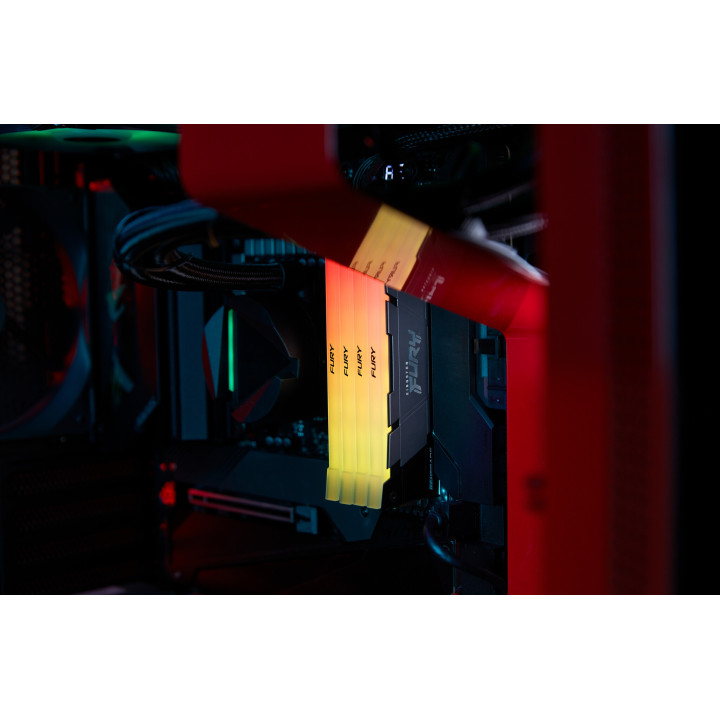 Kingston Technology FURY 16 Go 3200 MT/s DDR4 CL16 DIMM (Kits de 2) Renegade RGB