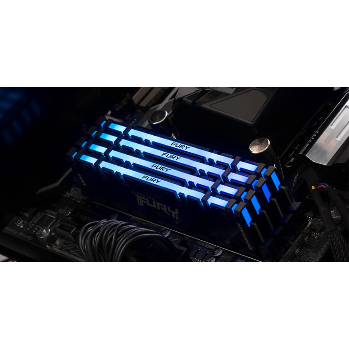 Kingston Technology FURY 16 Go 4266 MT/s DDR4 CL19 DIMM (Kits de 2) Renegade RGB
