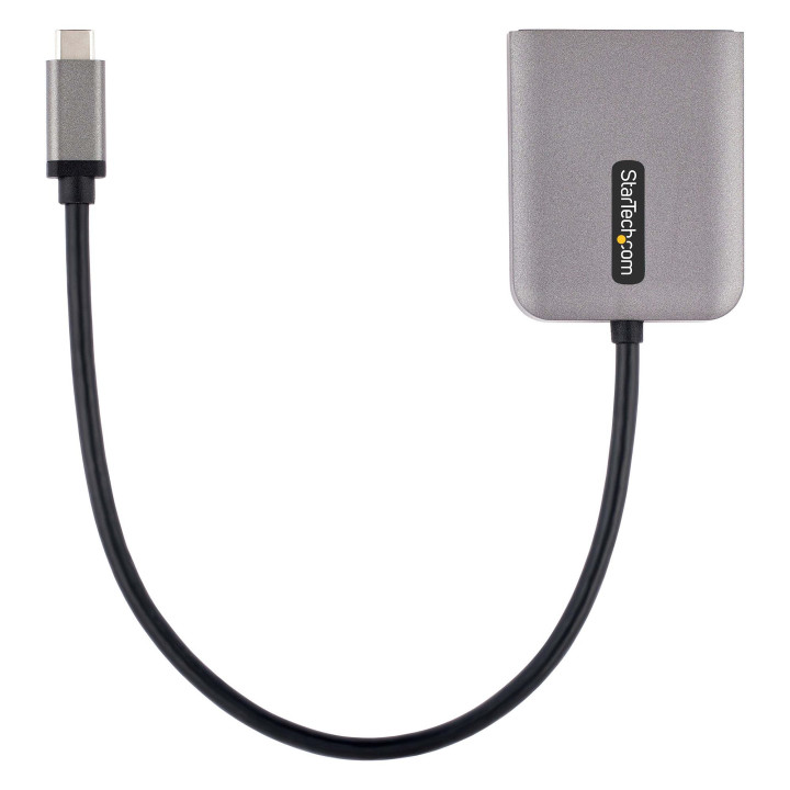 StarTech.com Hub USB-C MST à 2 ports - Adaptateur Multi-Moniteur USB Type-C vers 2x DisplayPort pour Ordinateur Portable - Dua