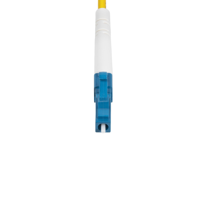 StarTech.com Câble Fibre Optique de 2m Simplex Monomode LC à LC (UPC) OS2, 9/125µm, 40G/100G, Cordon Fibre Optique, Insensib