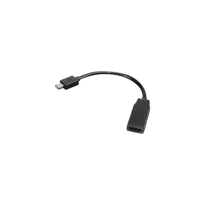 Lenovo 0B47089 câble vidéo et adaptateur 0,2 m Mini DisplayPort HDMI Noir