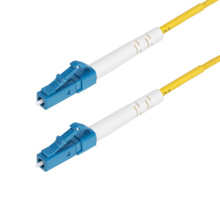 StarTech.com Câble Fibre Optique de 30m Simplex Monomode LC à LC (UPC) OS2, 9/125µm, 40G/100G, Cordon Fibre Optique, Insensi
