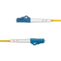StarTech.com Câble Fibre Optique de 15m Simplex Monomode LC à SC (UPC) OS2, 9/125µm, 40G/100G, Cordon Fibre Optique, Insensi
