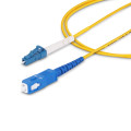 StarTech.com Câble Fibre Optique de 10m Simplex Monomode LC à SC (UPC) OS2, 9/125µm, 40G/100G, Cordon Fibre Optique, Insensi