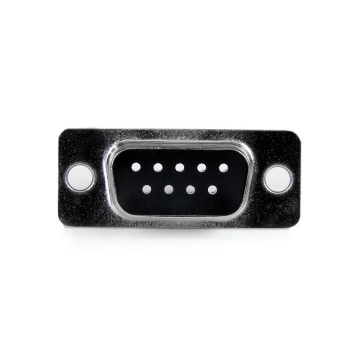 StarTech.com Adapteur Modulaire DB9 Mâle vers RJ45 Femelle Noir - DB9 à RJ45 M/F